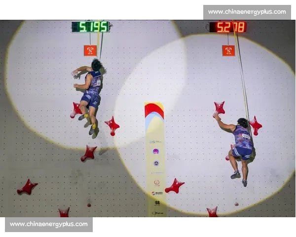 攀岩联赛眉山站：难度决赛巅峰对决，谭有恬朱成彬登顶